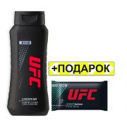 АКЦИЯ UFC x EXXE Шампунь Carbon hit 400мл +Влаж. салфетки Ultimate freshness 15шт
