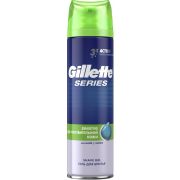 GILLETTE Гель для бритья для чувствительной кожи АЛОЭ 200мл