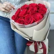 Букет Простая романтика из 11 красных роз