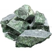 Камни для печей Нефрит колотый средний 10 кг