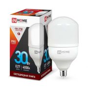Лампа светодиодная LED-HP-PRO 30Вт 4000К нейтр. бел. E27 2700лм 230В IN HOME 4690612031071