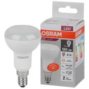 Лампа светодиодная LED Value LVR60 7SW/830 грибовидная матовая E14 230В 10х1 RU OSRAM 4058075581661