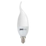 Лампа светодиодная PLED-SP CA37 9Вт свеча на ветру 5000К холод. бел. E14 820лм 175-265В JazzWay 2859549A