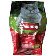 Корм полнорационный сухой для кошек «Chammy» с говядиной  1,9 кг в п/п