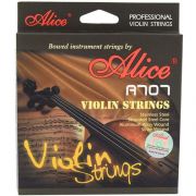 Alice A707 Комплект струн для скрипки размером 4/4, среднее натяжение, металл