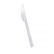 Нож пластиковый столовый 180мм ПРЕМИУМ прозрачная (50шт/упак) (2500шт/кор)