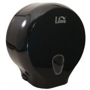 Диспенсер для туалетной бумаги в рулонах черный LIME MINI (915202)