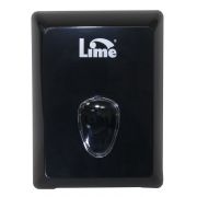 Диспенсер для туалетной бумаги в пачках V-укладки черный LIME (916002)
