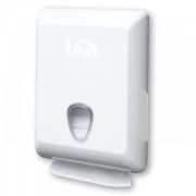Диспенсер для туалетной бумаги в пачках Z-укладки белый LIME (A83601)