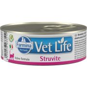 FARMINA VetLife Struvite Консервы для кошек при мочекаменной болезни ж/б 85гр