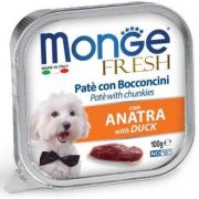 MONGE Fresh Консервы для собак с уткой, ламистер 100гр