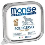 MONGE Monoprotein Консервы для собак паштет из оленины, ламистер 150гр