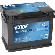 Аккумулятор EXIDE EK600 Start-Stop AGM 60 Ah