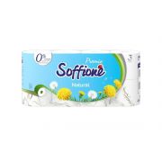 Туалетная бумага Soffione Premio трехслойная, белая, 8 рулонов /10900062