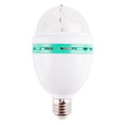 Лампа светодиодная «Диско» 6Вт 3LED RGB E27 230В IP20 80х80х195мм Neon-Night 601-253