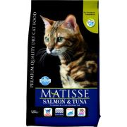 Matisse Полнорационный и сбалансированный корм для взрослых кошек. Лосось/тунец
