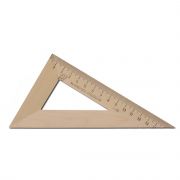 Треугольник 30*16см деревянный С139
