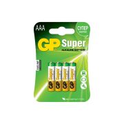 Батарейка GP Super alkaline LR03 (ААА)
