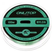 Шнур ONLITOP d=0,14 мм, 100 м, цвет зелёный