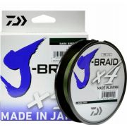 Шнур DAIWA «J-Braid X4»  0,13мм 135 плетеный зеленый (12741-013)