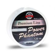 Леска Power Phantom Premium Line CLEAR 120m 0,50mm