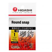 Карабин HIGASHI Round snap #1 (10шт)