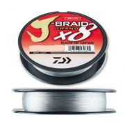 Шнур DAIWA «J-BRAID GRAND X8» 0.16MM-135M плетеный GRAY-LIGHT (12793-016)