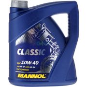 Масло моторное MANNOL CLASSIC 10W40 SN/CF 4 литра полусинт.