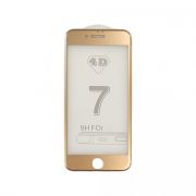 СТЕКЛО ЗАЩИТНОЕ iPhone 7G 3D GOLD без упаков.