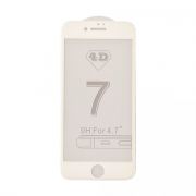 СТЕКЛО ЗАЩИТНОЕ iPhone 7G 3D WHITE без упаков.