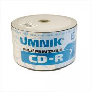 UMNIK CD-R 52x80min (SRINK 50) FULL PRINTABLE