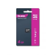 КАРТА ПАМЯТИ microSDHC OLMIO 4GB Class 10 б/ад