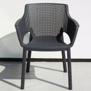Кресло Elisa 577х625х790 мм. графит