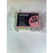 Картридж Epson Т0826N R270/390/RX590/TX700 Light Magenta (o)