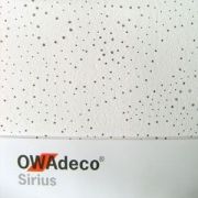 Потолок Армстронг Плита для подвесного потолка «SIRIUS» 600*600*12мм OWA Германия   1/16шт