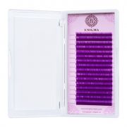 Цветные ресницы Enigma микс D 0,10 (8-13) 16 лин. фиолетовый
