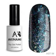 Akinami Glitter Top Gel 9 (AGT9)