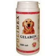 Витамины Полидекс Гелабон Плюс для собак для укрепления суставов 500 таблеток