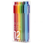 Ручки гелевые KACO Pure Plastic Gelic Pen (12 шт)