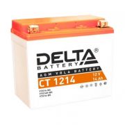 Аккумулятор DELTA CT1214 (YTX14-BS, YTX14H-BS, YTX16-BS, YB16B-A)