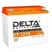 Аккумулятор DELTA CT1218 (YTX20-BS, YTX20H, YB16-B-CX, YB16-B, YB18-A )