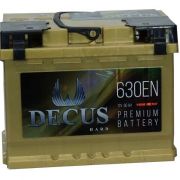 Аккумулятор 60Ah 630A оп DECUS Gold