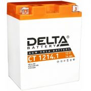 Аккумулятор DELTA CT1214.1 (YB14-BS, YTX14AH, YTX14AH-BS)