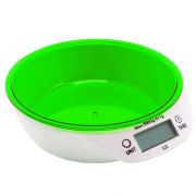 Весы кухонные электронные(зеленые), макс. вес 5кг, цена деления 1гр. питание CR2032,  IR-7117