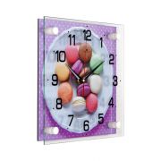2525-106 (10) Часы настенные «Сладкоежкам» «Рубин» ДВП, стекло, пластмасса, металл 25х25х4,5 см