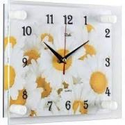 2026-1123 (10) Часы настенные «Ромашковое счастье» 20х26см