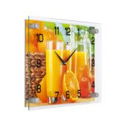 2535-1208 (10) Часы настенные «Апельсиновое изобилие» 25х35х5см