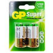 Батарейка GP LR14 C BL2 Super Alkaline 1.5V (2/20/160)