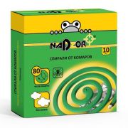 От комаров спирали малодымные без запаха зеленые «Nadzor» (упак.10 шт) ISM004C /60