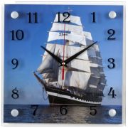 2525-03 (10) Часы настенные «Корабль»